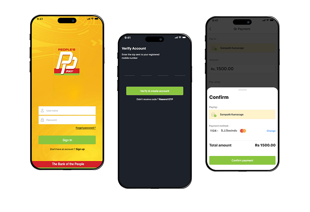 People’sPay app preview