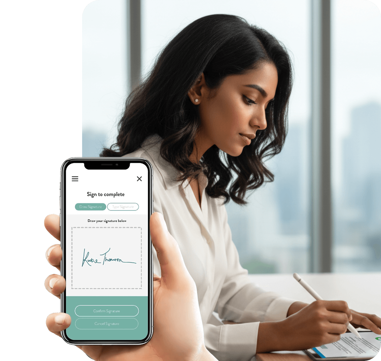Digital Signature visual